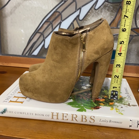 Diba Platform Ankle Booties Heels Size 6 - Picture 12 of 15
